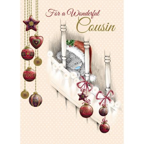 Wonderful Cousin Me to You Bear Christmas Card £1.79